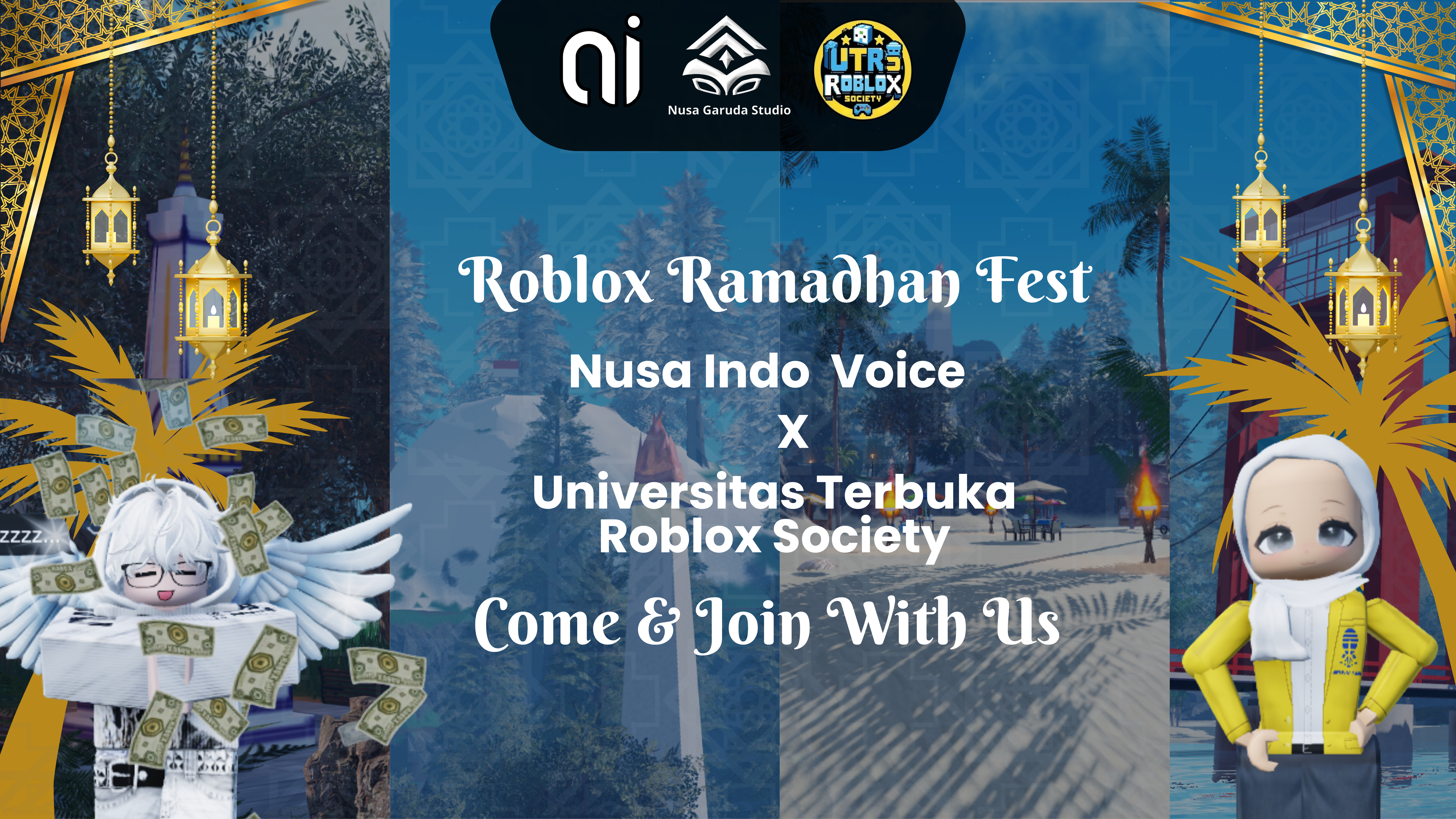 Event Ramadan Bersama Universitas Terbuka Roblox Society